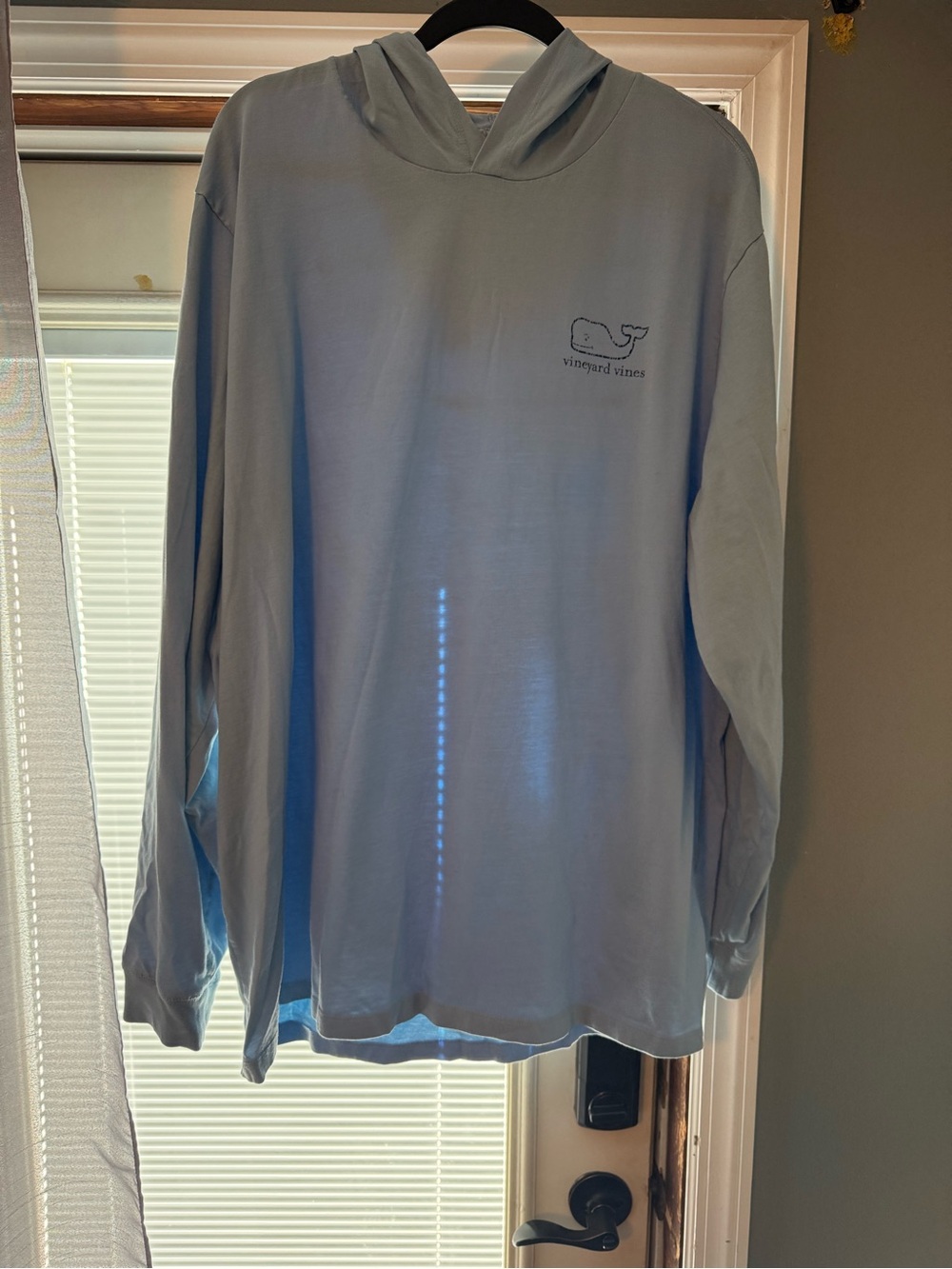 Vineyard Vines Sky Blue Long-Sleeve Hoodie Tee